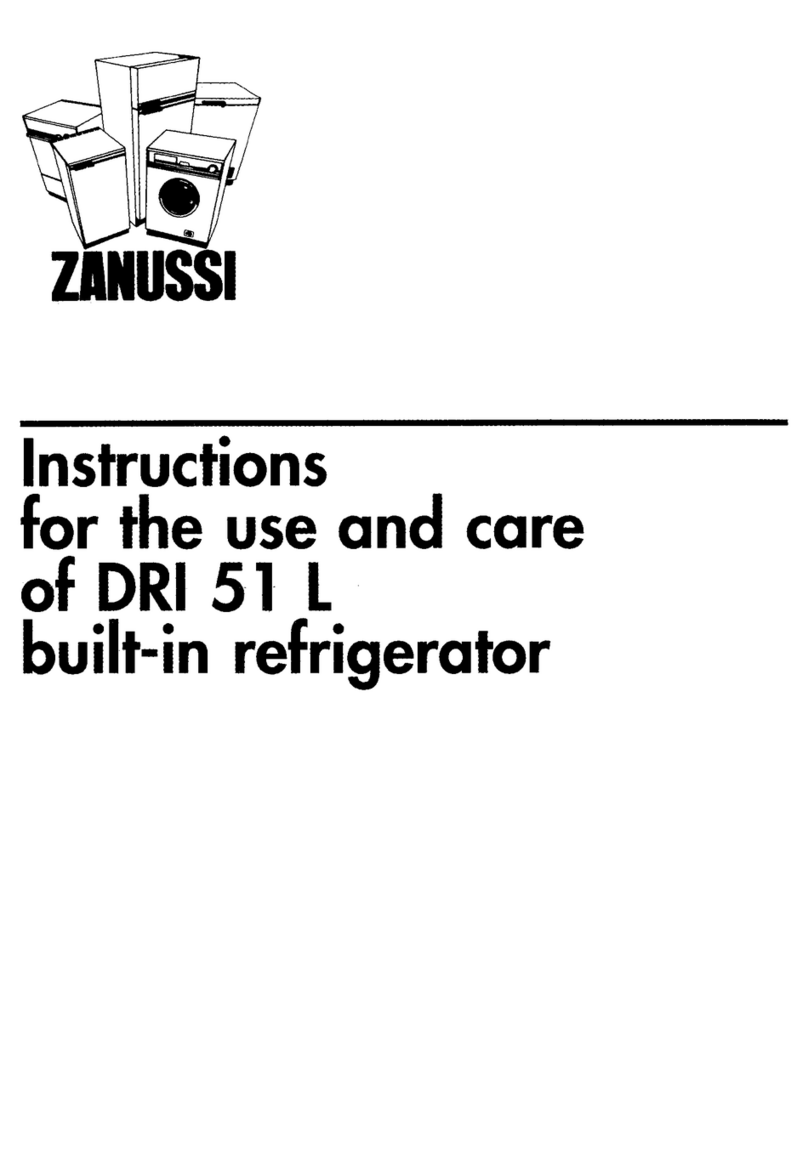 Zanussi DRI 51 L Instruction booklet