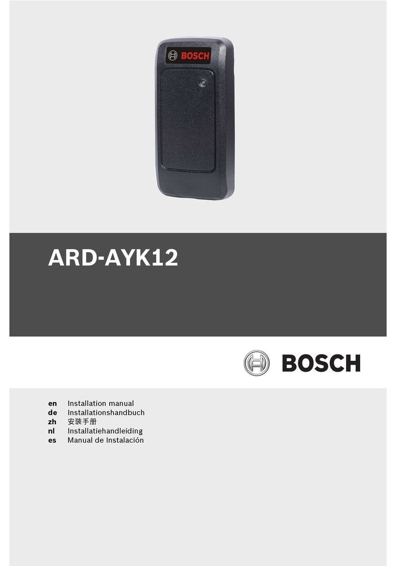 Bosch ARD-AYK12 User manual Bosch ARD-AYK12 User manual