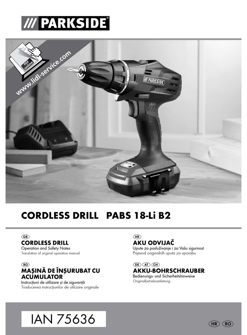 Parkside IAN 75636 User manual