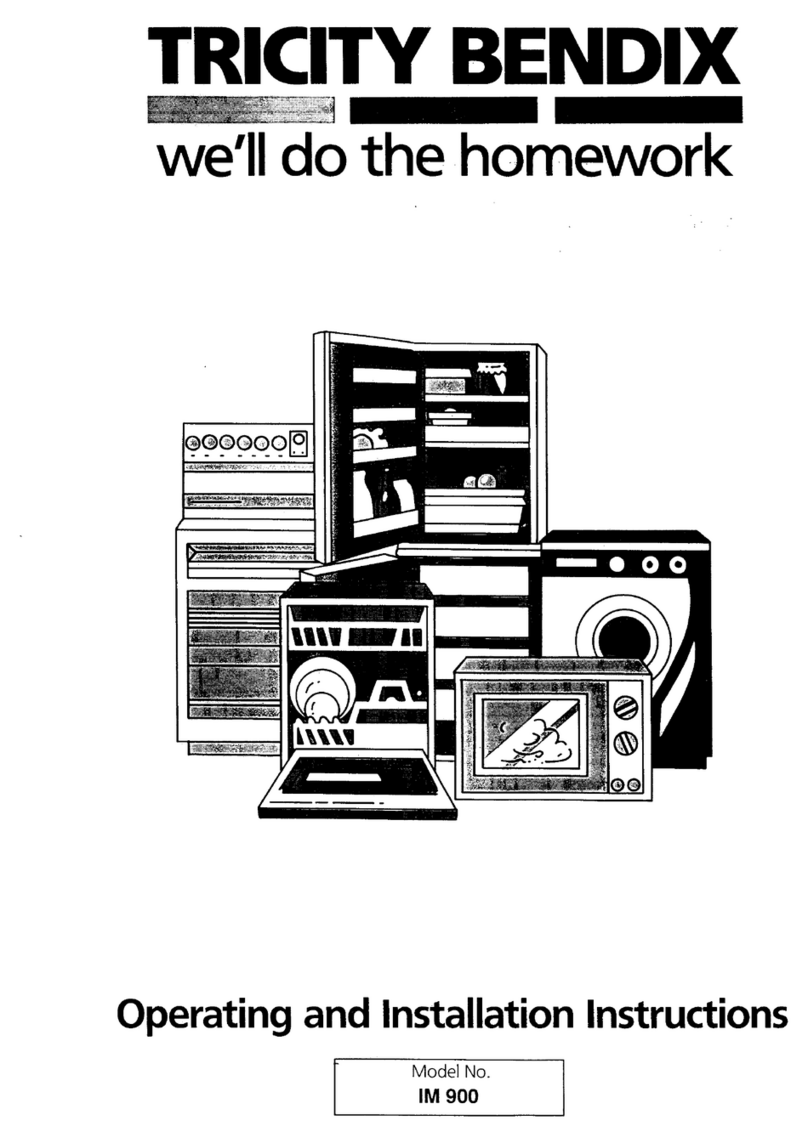 Tricity Bendix im900 User manual