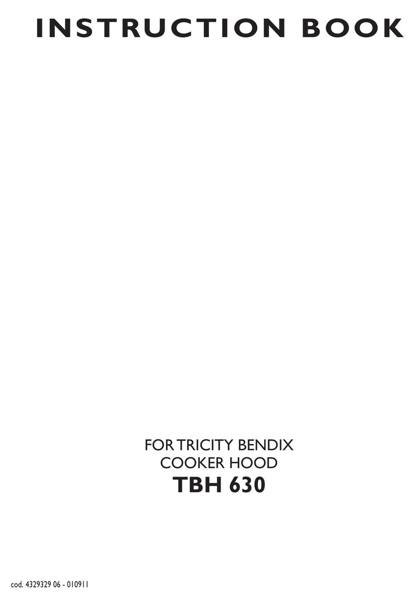 Tricity Bendix TBH 630 Instruction book