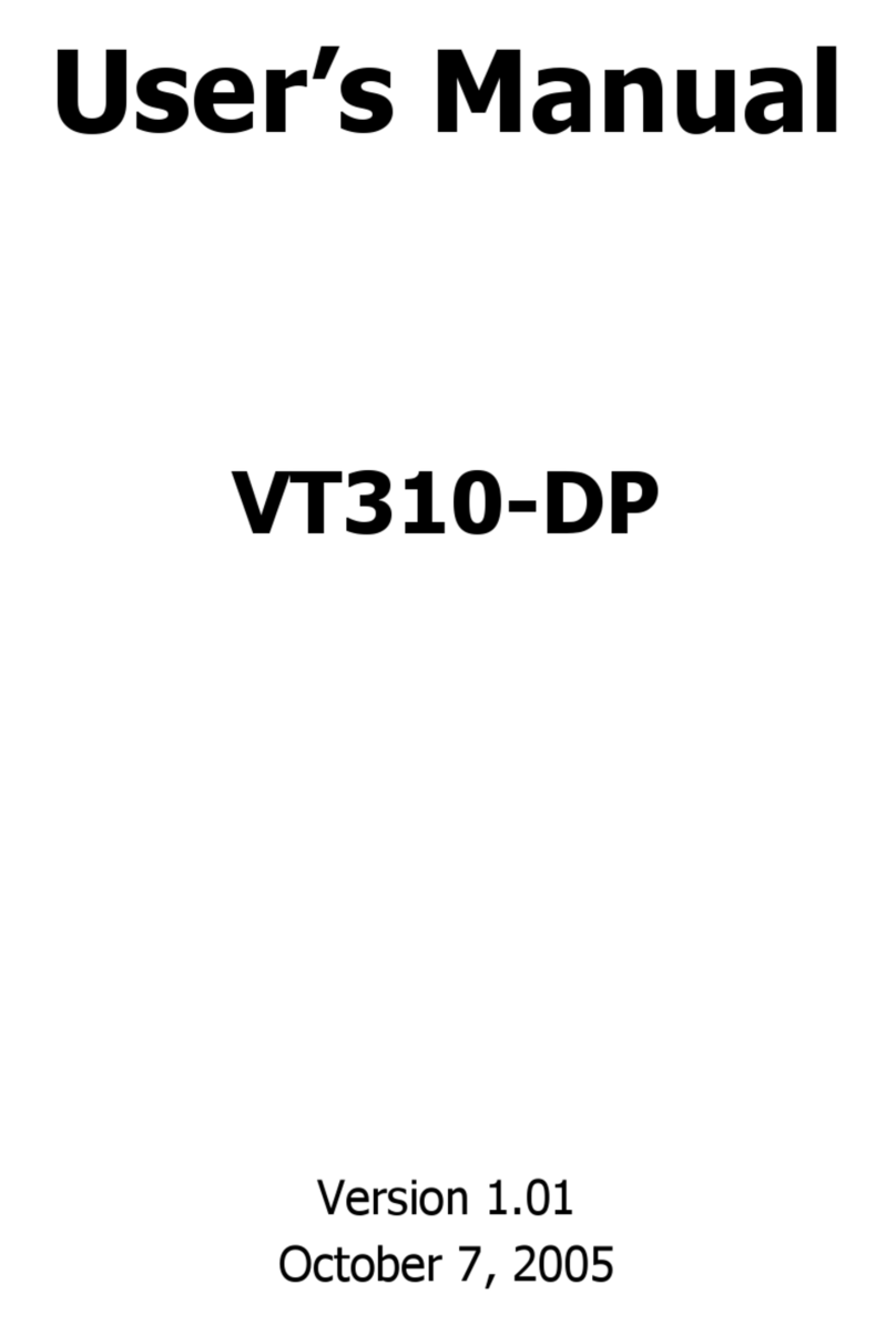 VIA Technologies VT310-DP User manual VIA Technologies VT310-DP User manual