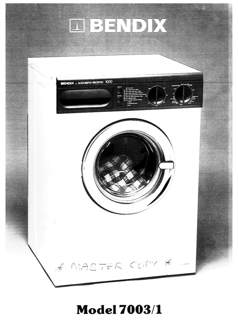 BENDIX 7003/1 User booklet