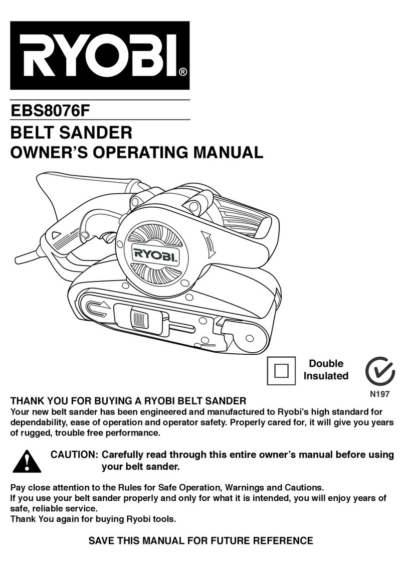 Ryobi EBS8076F Operation manual