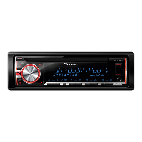 Pioneer DEH-X5600BT installation manual