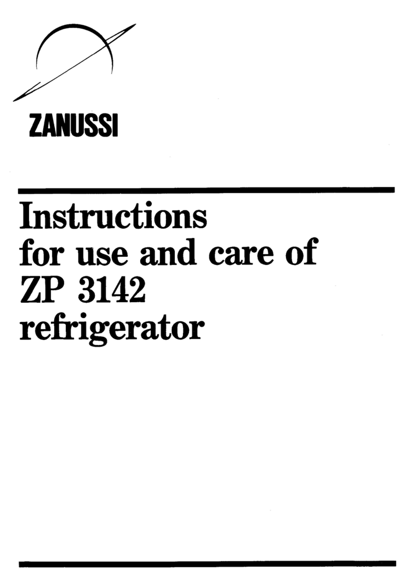 Zanussi ZP 3142 User manual