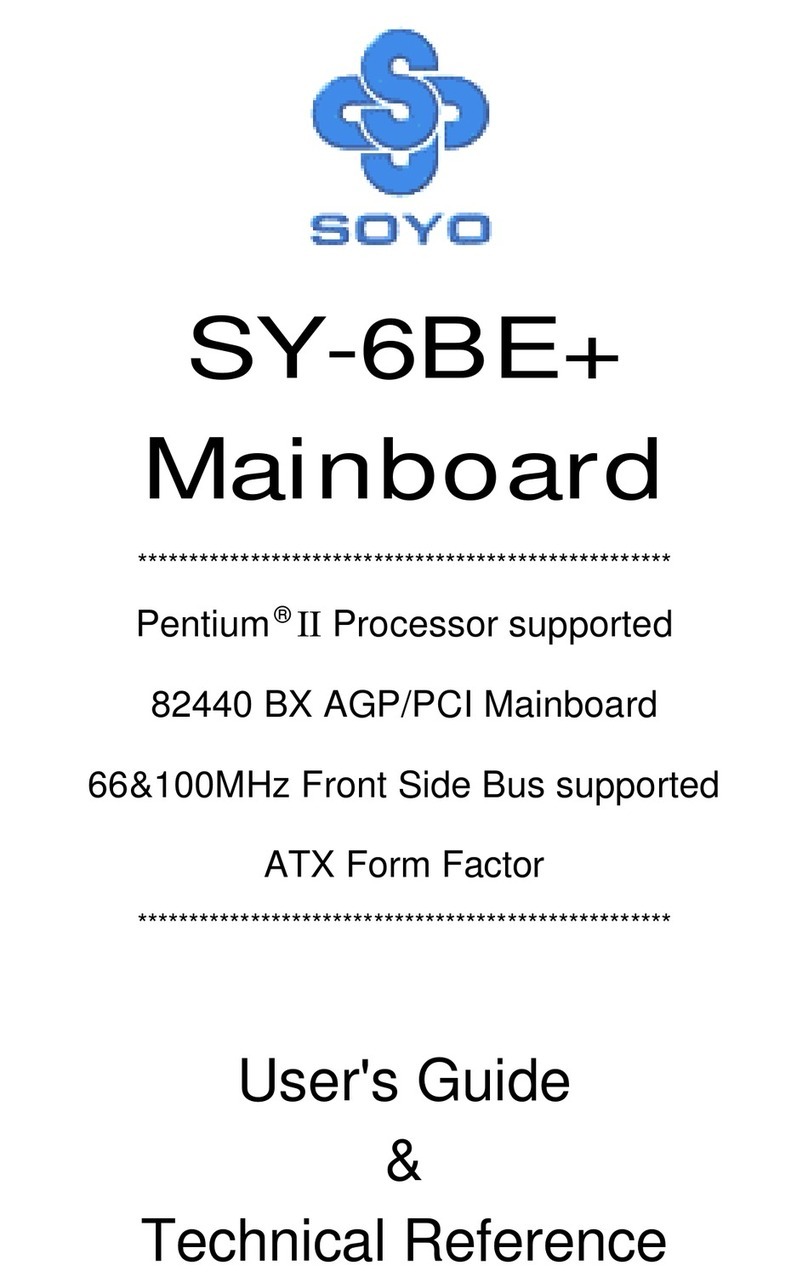 SOYO SY-6BE+ User manual