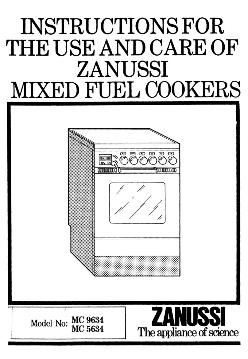 Zanussi MC 5634 User manual