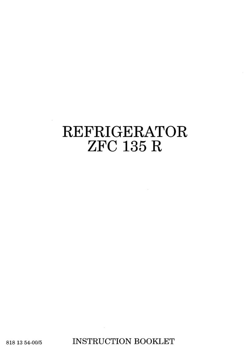 Zanussi ZFC 135 R User manual