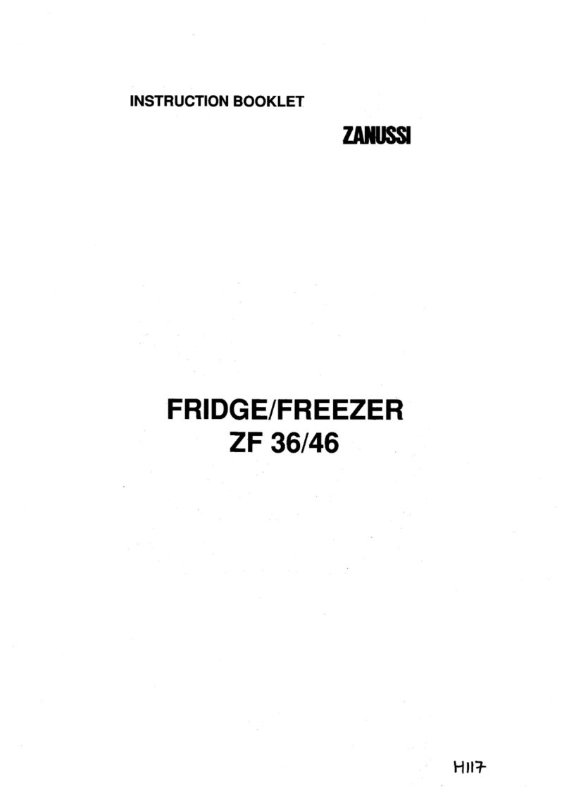 Zanussi ZF36 User manual