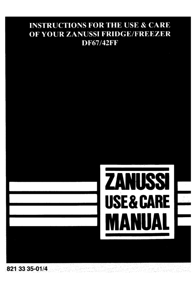 Zanussi DF67/42FF User manual