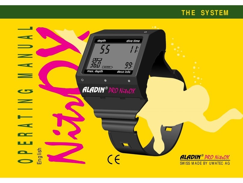 Uwatec Aladin Pro Nitrox User manual