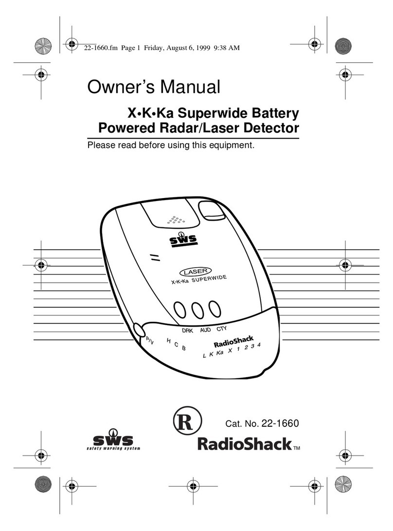 Radio Shack XKKa owner's manual