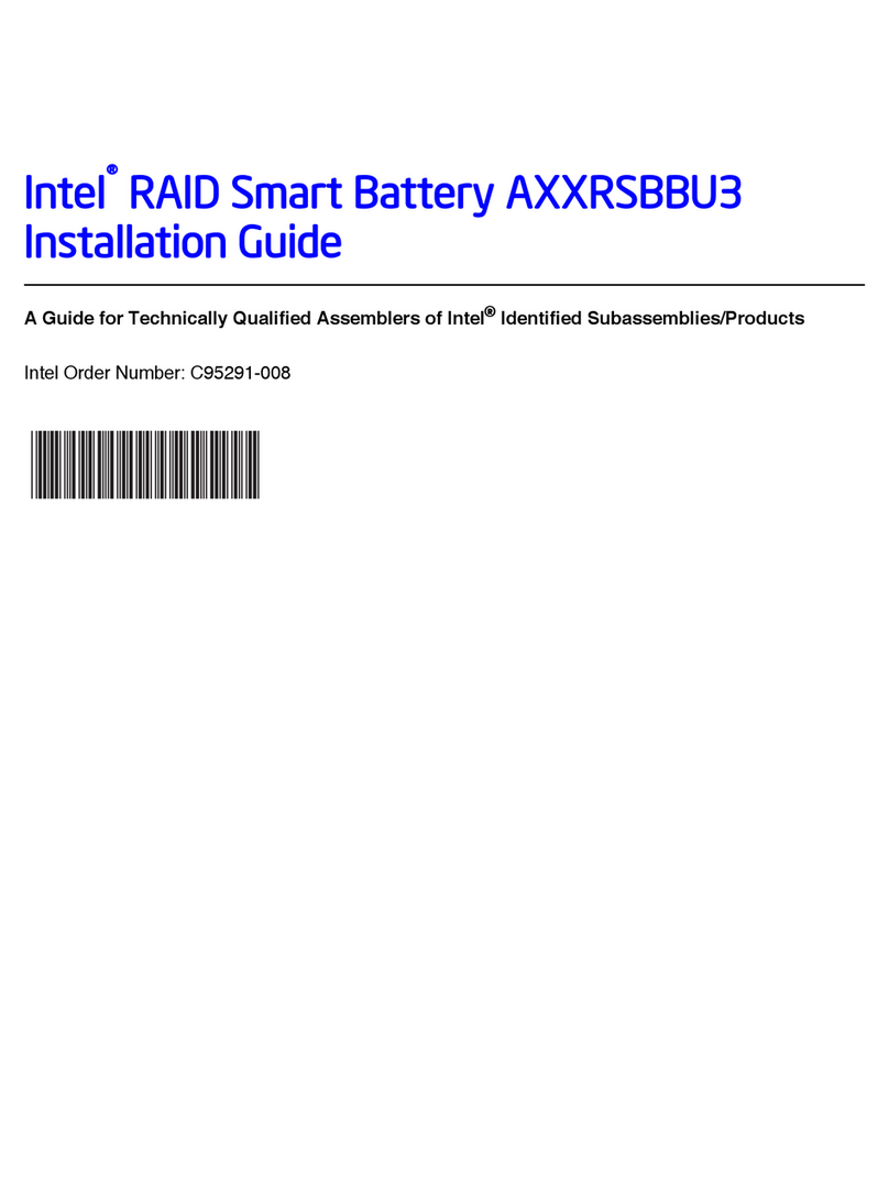 Intel AXXRSBBU3 installation guide