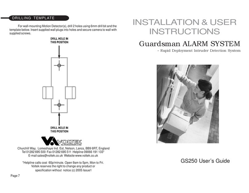Voltek Guardsman GS250 Installation & user's instructions Voltek Guardsman GS250 Installation & user's instructions