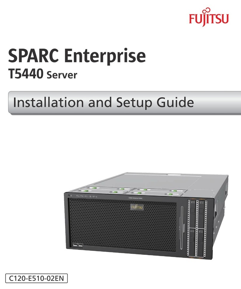 Fujitsu SPARC Enterprise T5440 Server Assembly instructions Fujitsu SPARC Enterprise T5440 Server Assembly instructions