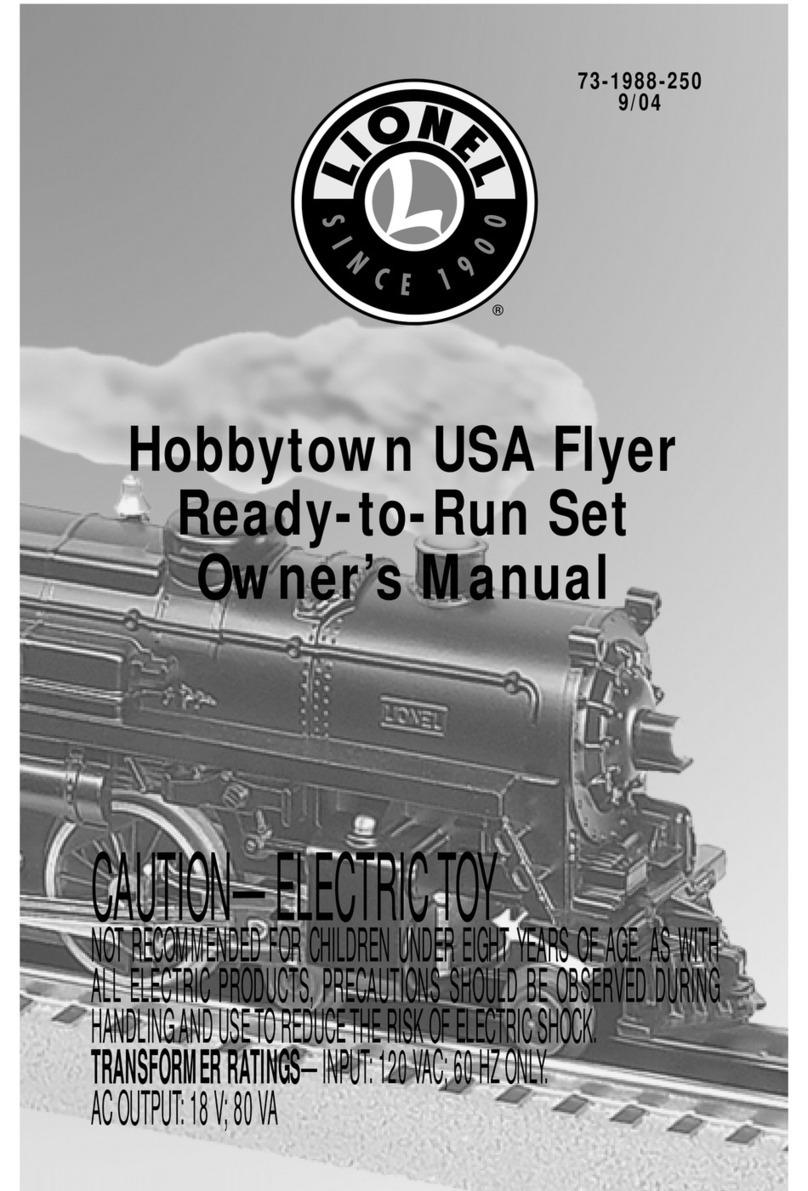 Lionel 73-1988-250 owner's manual