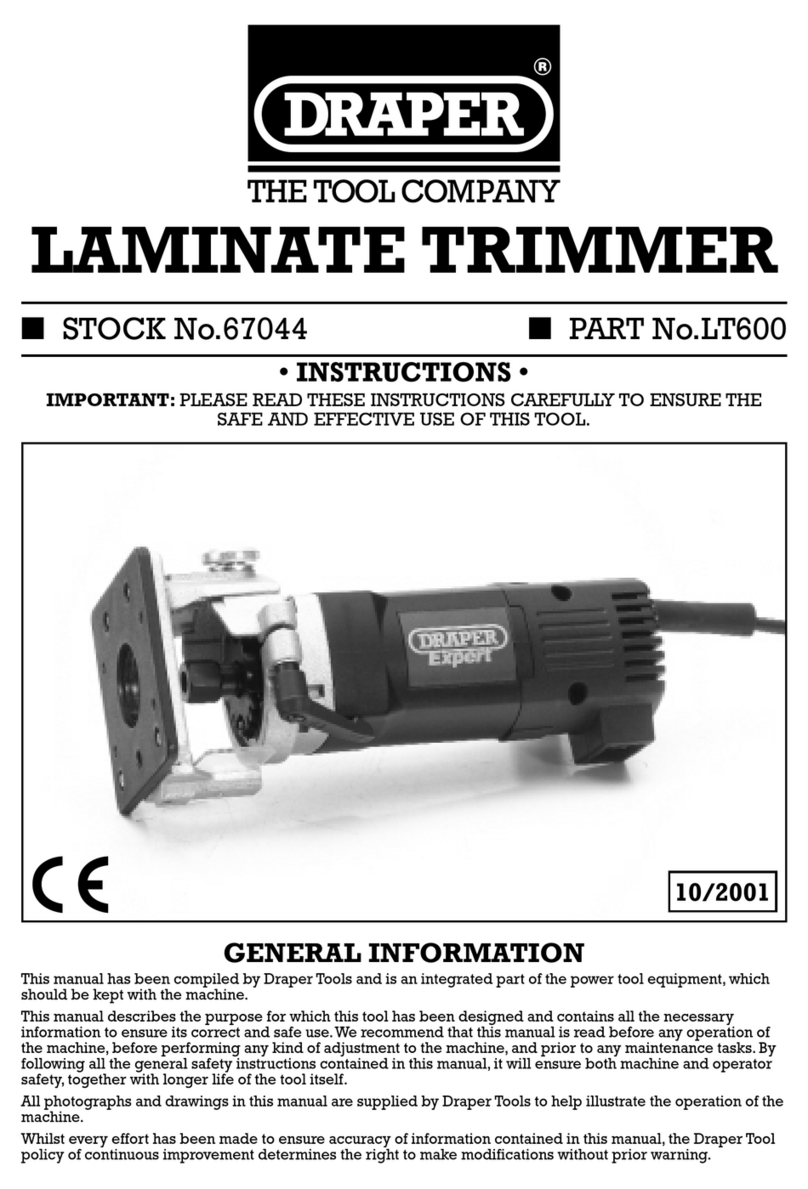 Draper LT600 User manual