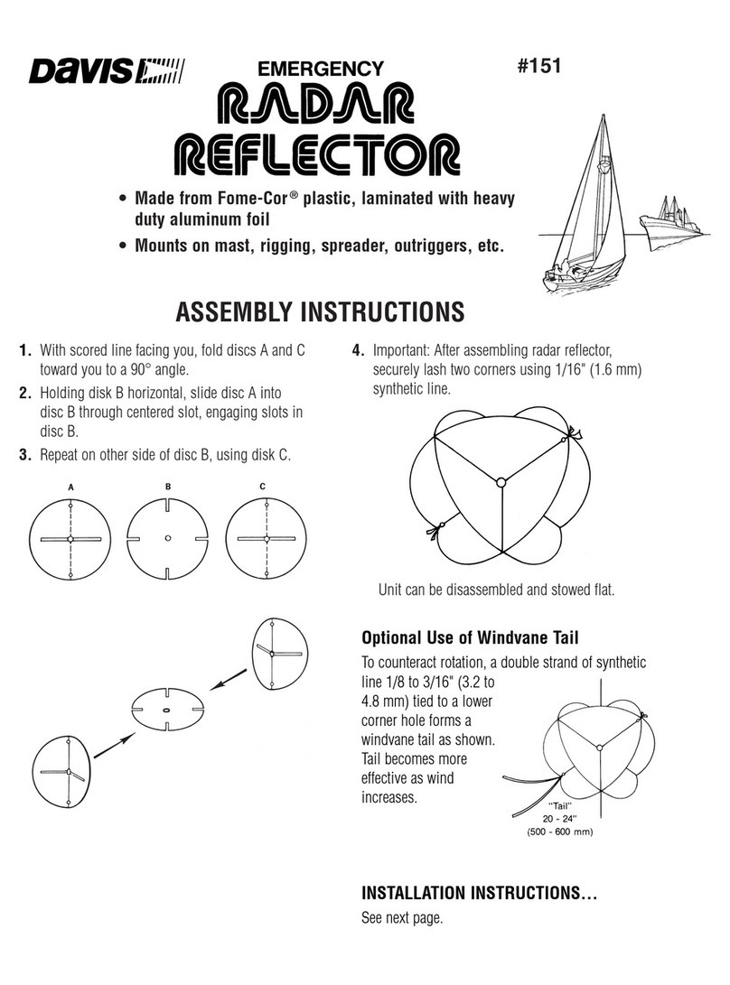 Davis Instruments 151 Assembly instructions