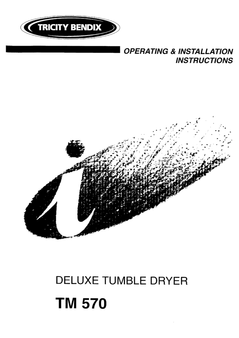 Tricity Bendix TM 570 Product guide