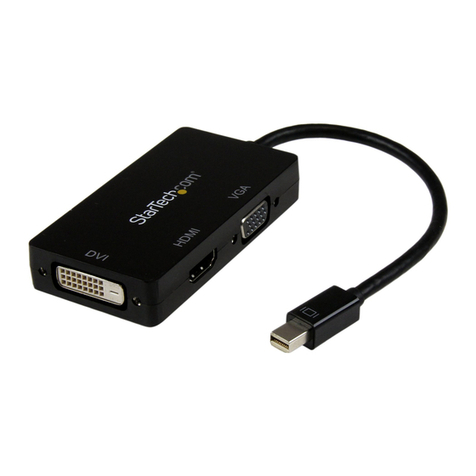 StarTech.com MDP2VGDVHD User manual