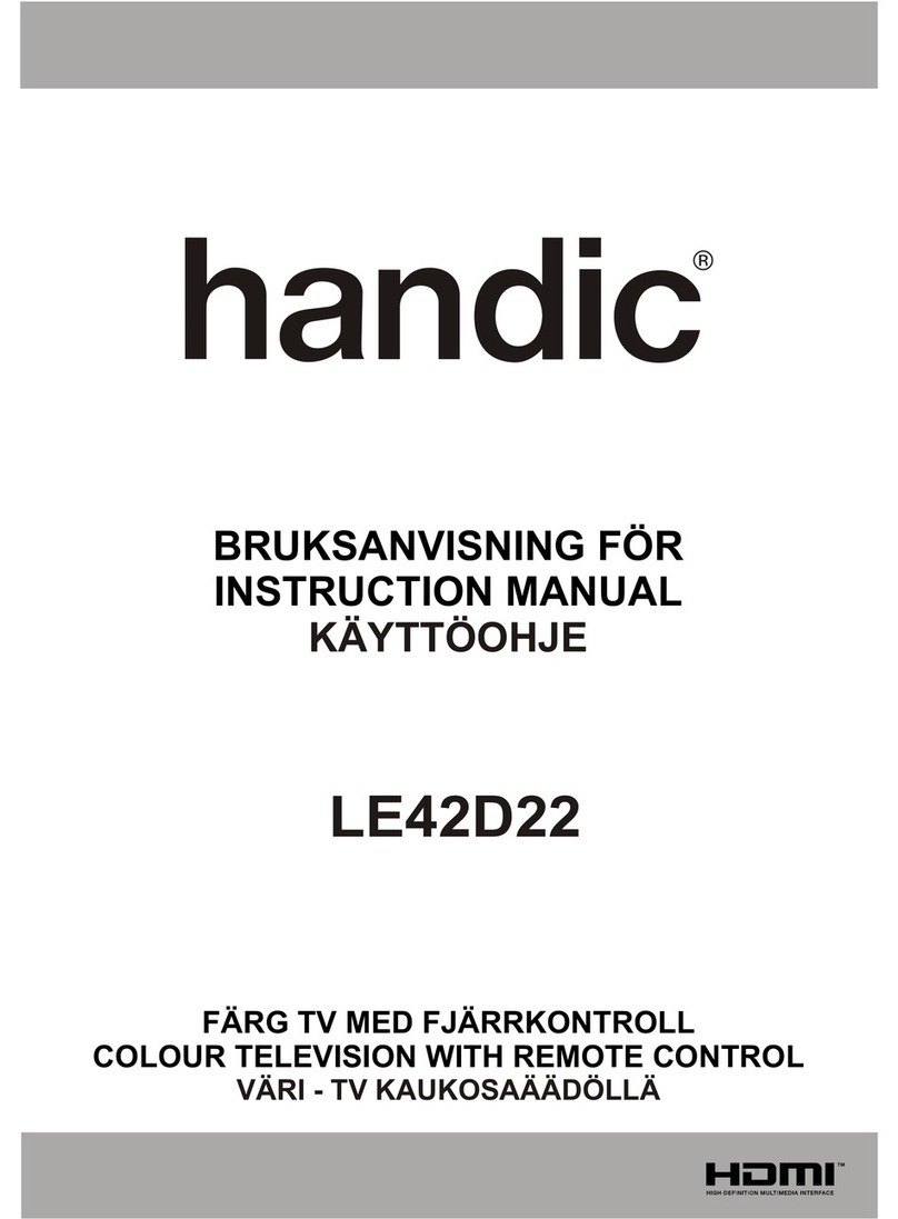 Handic LE42D22 instruction manual