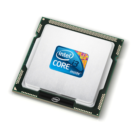 Intel Core i3 Desktop Series User manual
