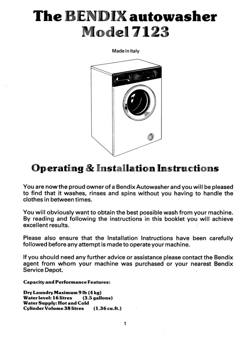 BENDIX 7123 User manual BENDIX 7123 User manual