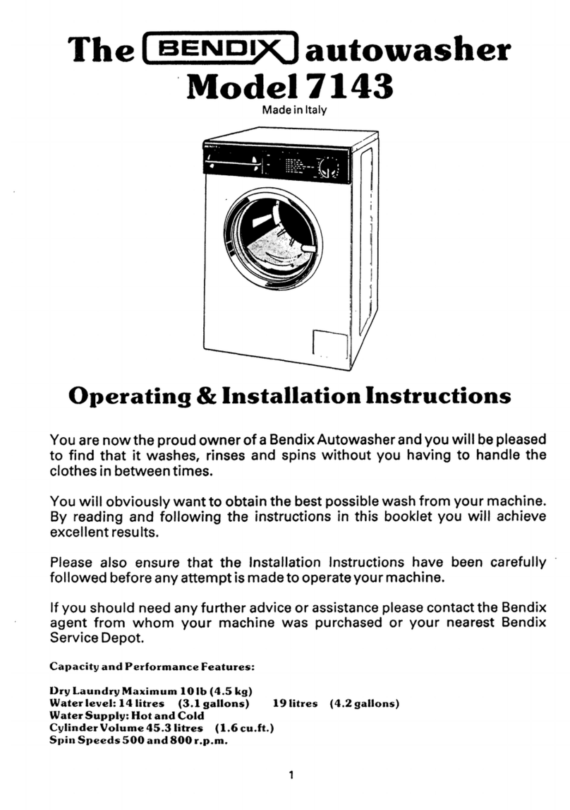 BENDIX 7143 User manual