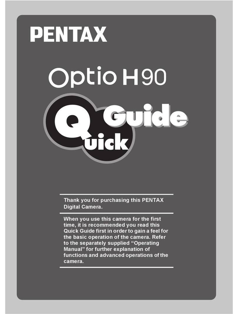 Pentax Optio H90 Orange User manual