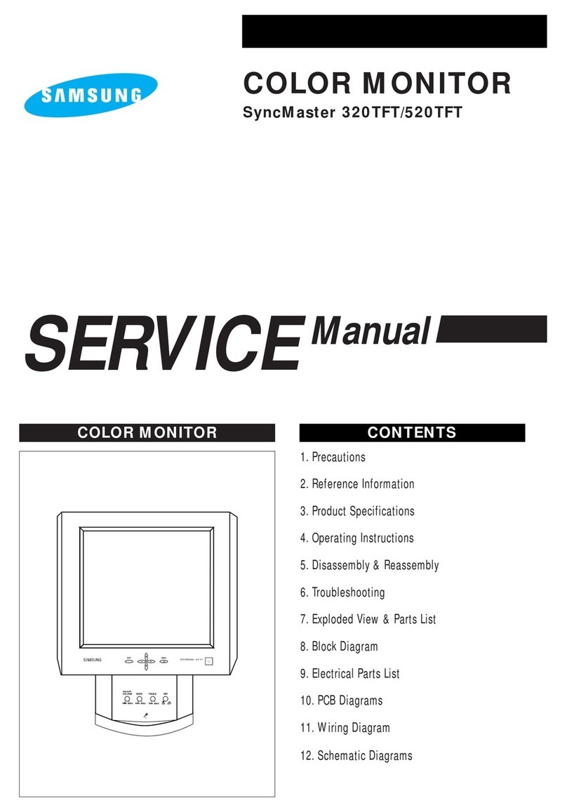 Samsung SyncMaster 320TFT User manual