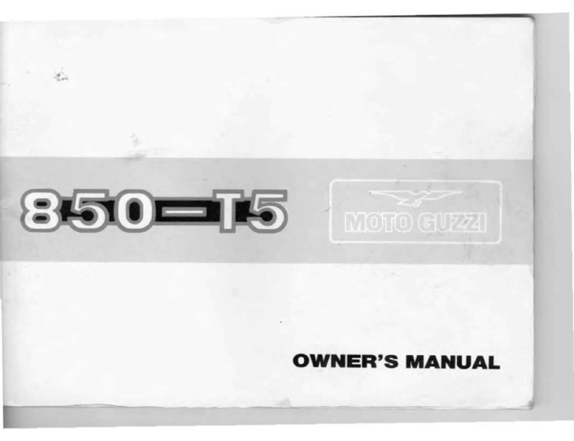 MOTO GUZZI 850-T5 owner's manual