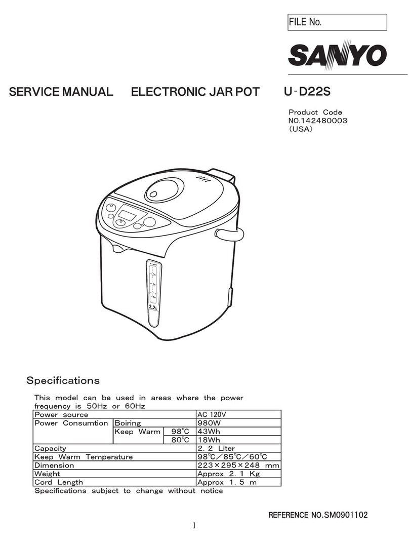 Sanyo U-D22S User manual