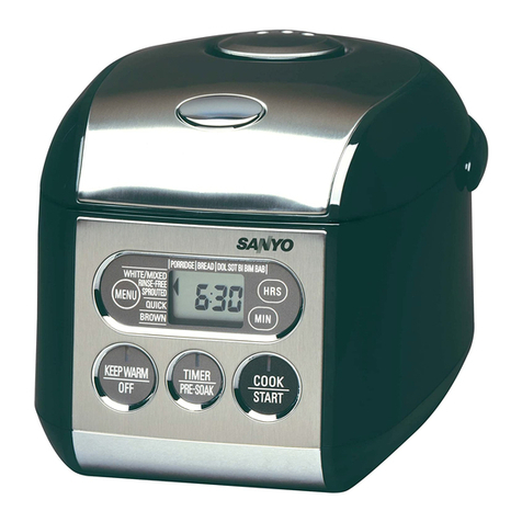 Sanyo ECJ-S35S - Micom Rice Cooker User manual