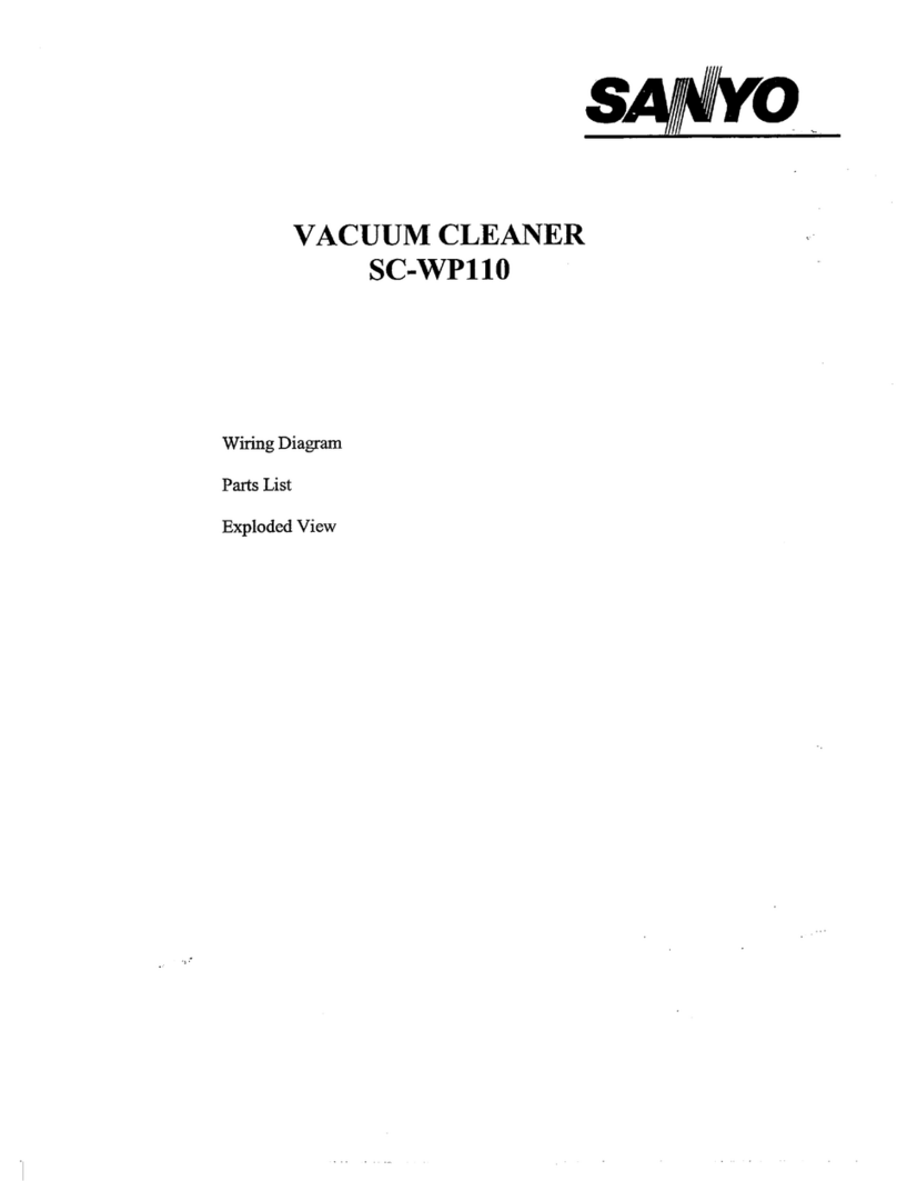 Sanyo SC-WP110 User manual
