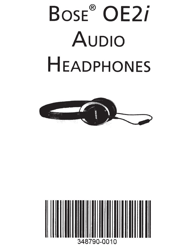 Bose OE2i User manual