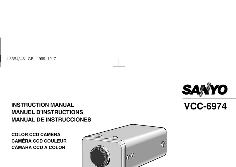 Sanyo VCC-6974 User manual