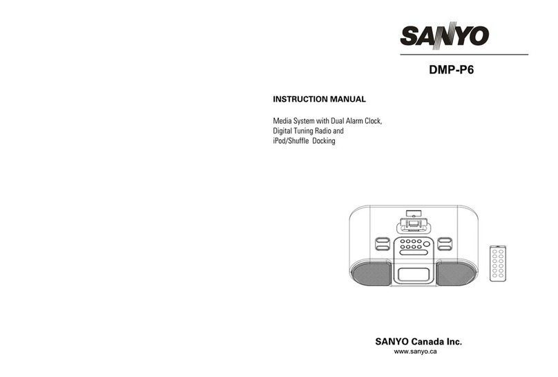 Sanyo DMP-P6 User manual