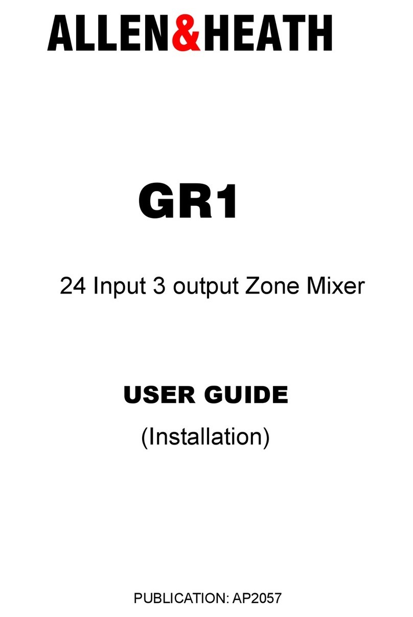 ALLEN & HEATH GR1 user guide
