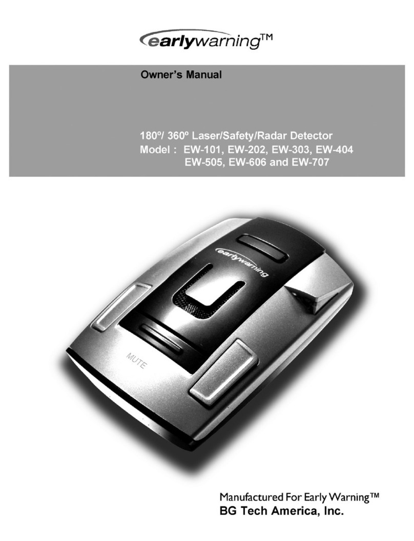 Early Warning EW-101 owner's manual