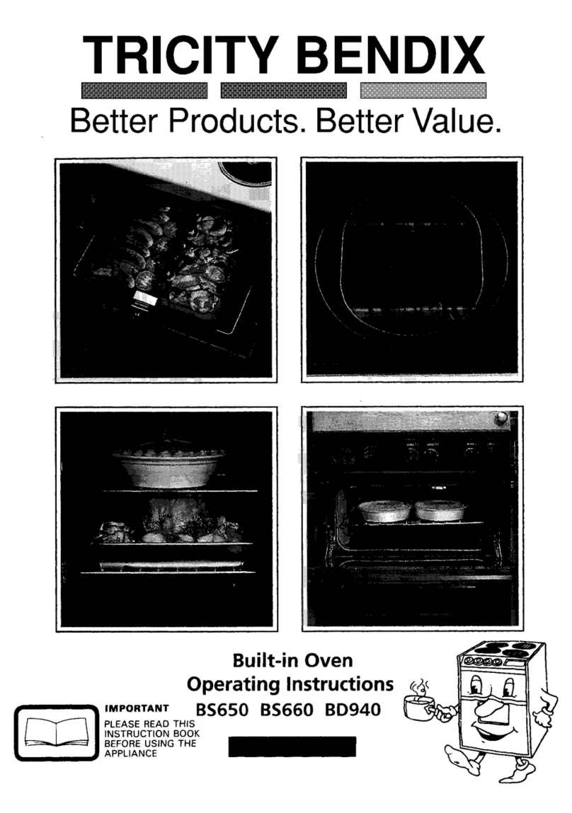 Tricity Bendix BS650 Operation manual