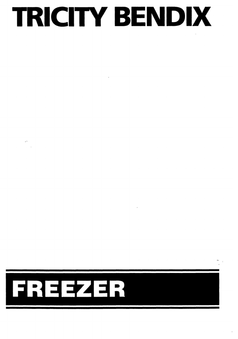 Tricity Bendix Freezer User manual Tricity Bendix Freezer User manual