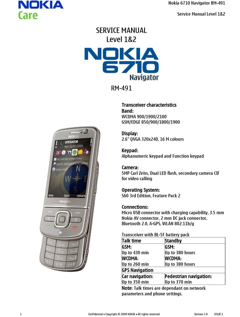 Nokia 6710 Navigator User manual