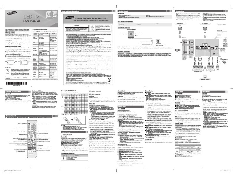 Samsung 5 Series User manual