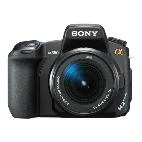 Sony Alpha DSLR-A350 Service manual