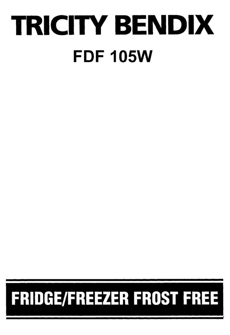Tricity Bendix FDF105W user guide