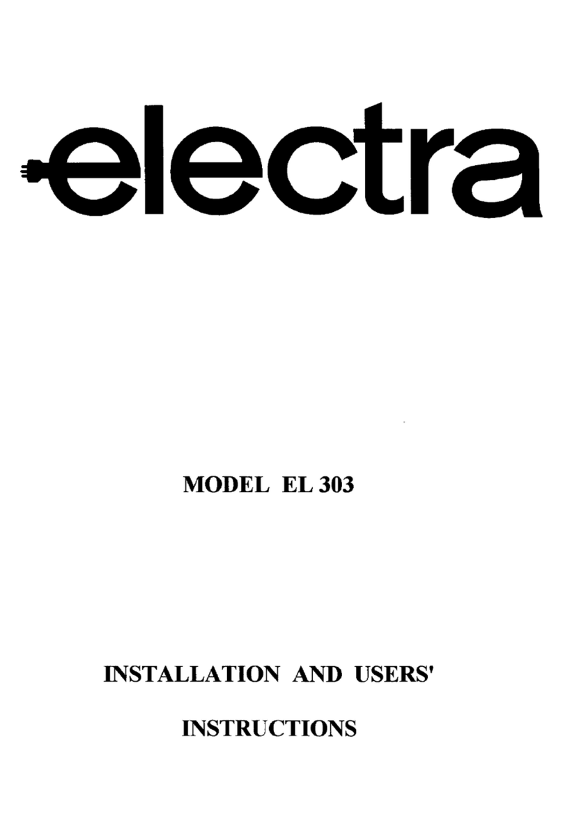 Electra EL 303 Installation and user manual