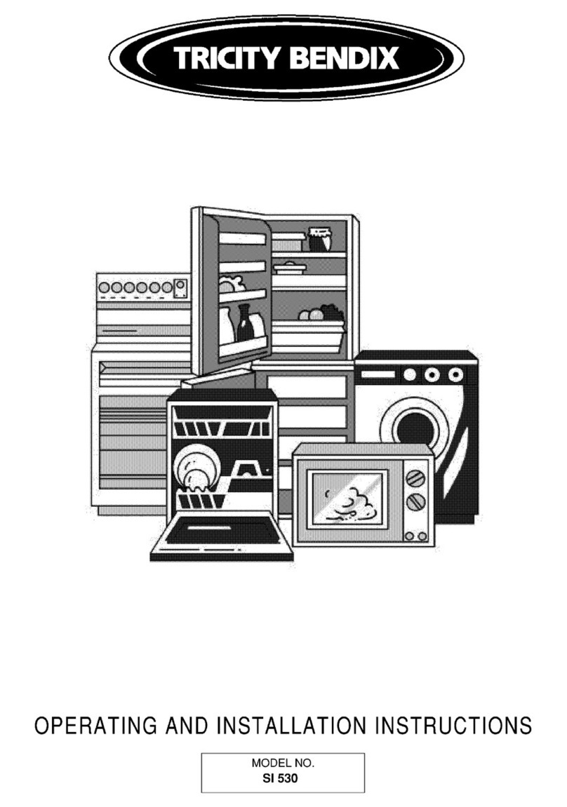 Tricity Bendix SI 530 User manual
