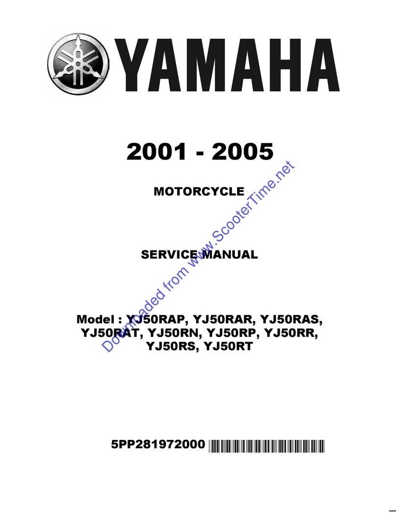 Yamaha VINO YJ50RAP User manual