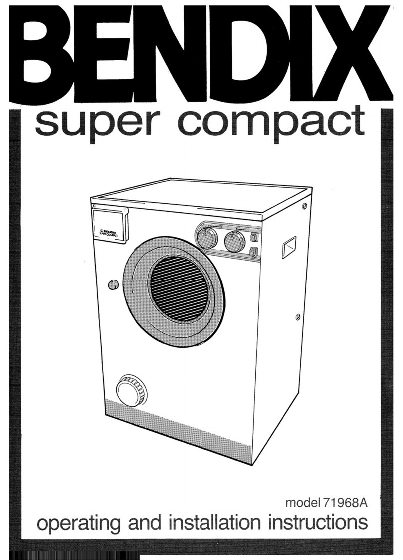 BENDIX Super Compact 71968A User manual BENDIX Super Compact 71968A User manual